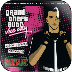Various Artists Grand Theft Auto Vice City Volume 2 Wave 103 Album Cover Sticker