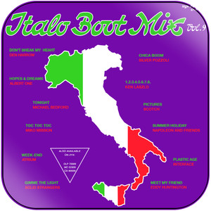 Various Artists Italo Boot Mix Volume 9 Album Cover Sticker