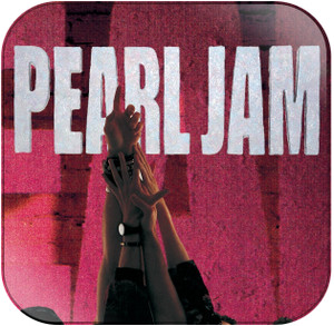 Pearl Jam Ten Album Cover Sticker