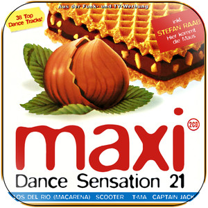 Various Artists Maxi Dance Sensation 21 Album Cover Sticker