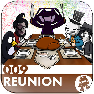 Various Artists Monstercat 009 Reunion Album Cover Sticker Various Artists Monstercat 009 Reunion Album Cover Sticker