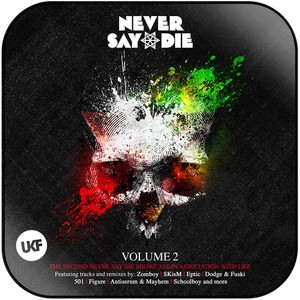 Various Artists Never Say Die Volume 2 Album Cover Sticker Various Artists Never Say Die Volume 2 Album Cover Sticker