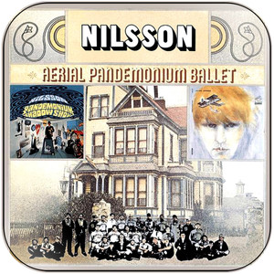 Harry Nilsson Aerial Pandemonium Ballet Album Cover Sticker Harry Nilsson Aerial Pandemonium Ballet Album Cover Sticker