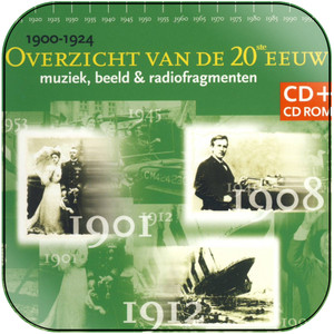 Various Artists Overzicht Van De 20E Eeuw 1900 1924 Album Cover Sticker