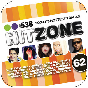 Various Artists Radio 538 Hitzone 62 Album Cover Sticker Various Artists Radio 538 Hitzone 62 Album Cover Sticker