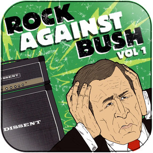 Various Artists Rock Against Bush Volume 1 Album Cover Sticker Various Artists Rock Against Bush Volume 1 Album Cover Sticker