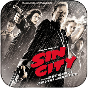 Various Artists Sin City Album Cover Sticker Various Artists Sin City Album Cover Sticker