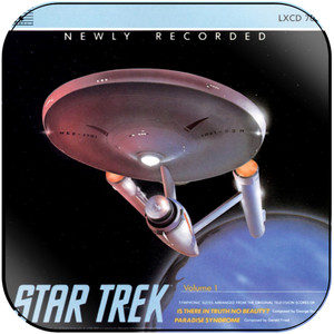 Various Artists Star Trek Album Cover Sticker Various Artists Star Trek Album Cover Sticker