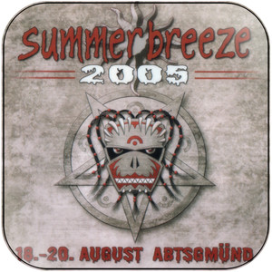 Various Artists Summer Breeze 2005 Promo Cd Album Cover Sticker Various Artists Summer Breeze 2005 Promo Cd Album Cover Sticker