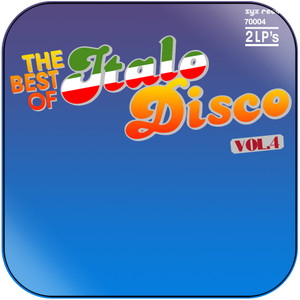 Various Artists The Best Of Italo Disco Volume 4 Album Cover Sticker Various Artists The Best Of Italo Disco Volume 4 Album Cover Sticker