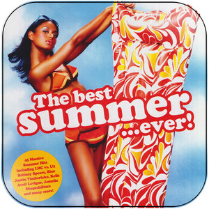 Various Artists The Best Summer Ever Album Cover Sticker Various Artists The Best Summer Ever Album Cover Sticker