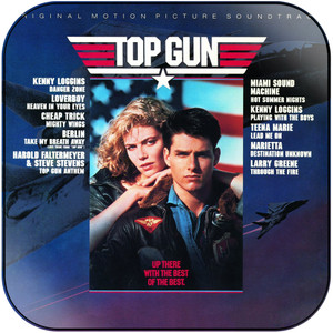 Various Artists Top Gun Original Motion Picture Soundtrack-2 Album Cover Sticker Various Artists Top Gun Original Motion Picture Soundtrack-2 Album Cover Sticker