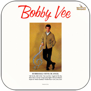 Bobby Vee Bobby Vee Album Cover Sticker Bobby Vee Bobby Vee Album Cover Sticker