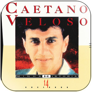 Caetano Veloso Minha Histria Album Cover Sticker Caetano Veloso Minha Histria Album Cover Sticker