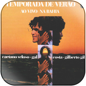 Caetano Veloso Temporada De Vero Ao Vivo Na Bahia Album Cover Sticker Caetano Veloso Temporada De Vero Ao Vivo Na Bahia Album Cover Sticker