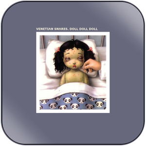 Venetian Snares Doll Doll Doll Album Cover Sticker Venetian Snares Doll Doll Doll Album Cover Sticker