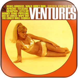 The Ventures Greatest Hits Album Cover Sticker The Ventures Greatest Hits Album Cover Sticker