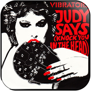 The Vibrators Judy Says Knock You In The Head Album Cover Sticker The Vibrators Judy Says Knock You In The Head Album Cover Sticker