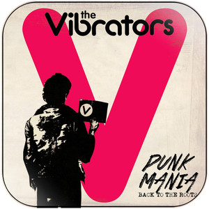 The Vibrators Punk Mania Back To The Roots Album Cover Sticker The Vibrators Punk Mania Back To The Roots Album Cover Sticker
