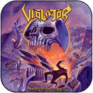 Violator Annihilation Process Album Cover Sticker Violator Annihilation Process Album Cover Sticker