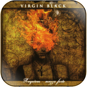 Virgin Black Requiem Mezzo Forte Album Cover Sticker
