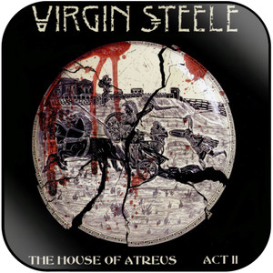 Virgin Steele The House Of Atreus Act Ii Album Cover Sticker Virgin Steele The House Of Atreus Act Ii Album Cover Sticker