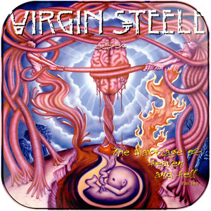 Virgin Steele The Marriage Of Heaven And Hell Part Two Album Cover Sticker