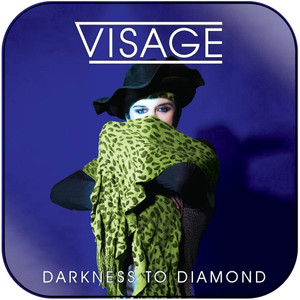 Visage Darkness To Diamond Album Cover Sticker Visage Darkness To Diamond Album Cover Sticker
