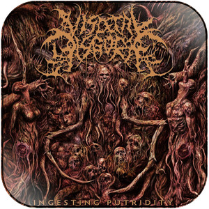 Visceral Disgorge Ingesting Putridity Album Cover Sticker