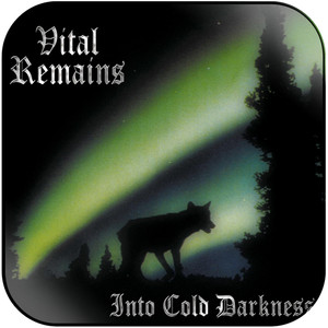 Vital Remains Into Cold Darkness Album Cover Sticker