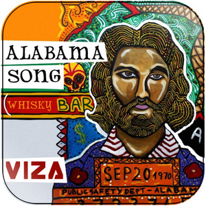 Viza Alabama Song Whisky Bar Album Cover Sticker Viza Alabama Song Whisky Bar Album Cover Sticker
