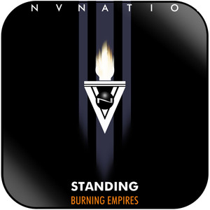 VNV Nation Burning Empires Album Cover Sticker VNV Nation Burning Empires Album Cover Sticker