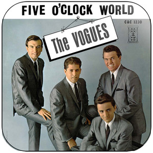 The Vogues Five Oclock World Album Cover Sticker The Vogues Five Oclock World Album Cover Sticker