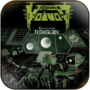 Voivod Killing Technology Album Cover Sticker