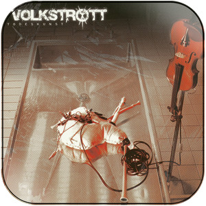 Volkstrott Todeskunst Album Cover Sticker Volkstrott Todeskunst Album Cover Sticker