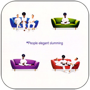 M People Elegant Slumming Album Cover Sticker M People Elegant Slumming Album Cover Sticker