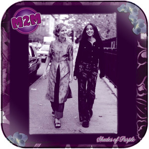 M2M Shades Of Purple Album Cover Sticker