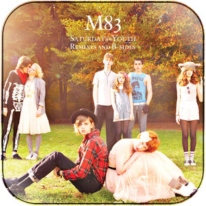 M83 Saturdaysyouth Remixes B Sides Album Cover Sticker M83 Saturdaysyouth Remixes B Sides Album Cover Sticker
