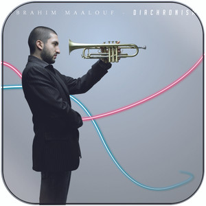 Ibrahim Maalouf Diachronism Album Cover Sticker Ibrahim Maalouf Diachronism Album Cover Sticker