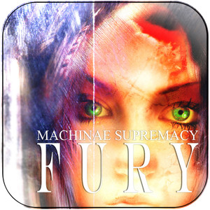 Machinae Supremacy Fury Album Cover Sticker Machinae Supremacy Fury Album Cover Sticker