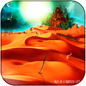 Mad God Tales Of A Sightless City Album Cover Sticker Mad God Tales Of A Sightless City Album Cover Sticker