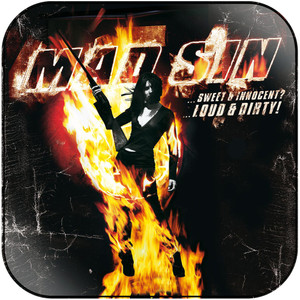 Mad Sin Sweet Innocent Loud Dirty Album Cover Sticker Mad Sin Sweet Innocent Loud Dirty Album Cover Sticker