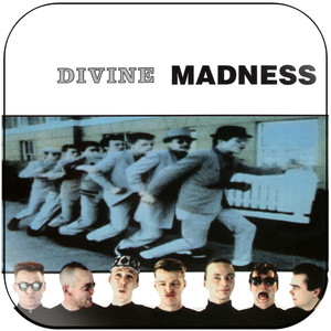 Madness Divine Madness Album Cover Sticker