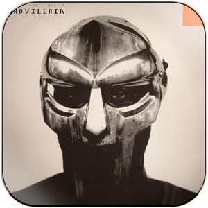 Madvillain Madvillainy-1 Album Cover Sticker Madvillain Madvillainy-1 Album Cover Sticker