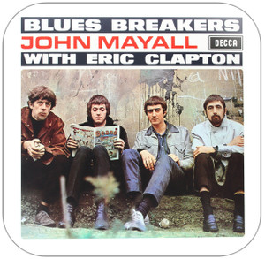 John Mayall with Eric Clapton Blues Breakers Album Cover Sticker