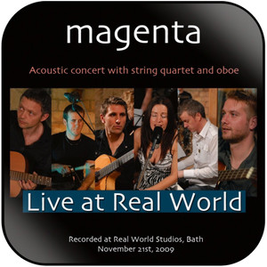 Magenta Live At Real World Album Cover Sticker Magenta Live At Real World Album Cover Sticker