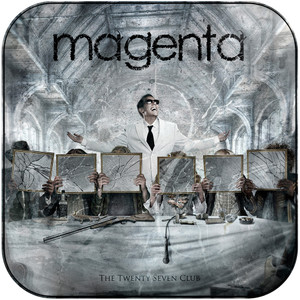 Magenta The Twenty Seven Club Album Cover Sticker Magenta The Twenty Seven Club Album Cover Sticker