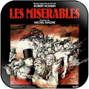 Michel Magne Les Misrables Album Cover Sticker