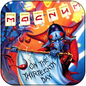 Magnum On The Thirteenth Day Album Cover Sticker