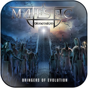 Majestic Dimension Bringers Of Evolution Album Cover Sticker Majestic Dimension Bringers Of Evolution Album Cover Sticker